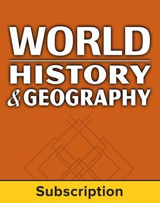 World History and Geography, Teacher Lesson Center, 1-Year Subscription