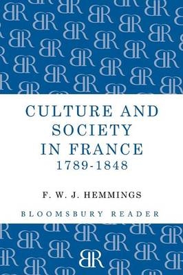 Culture and Society in France 1789-1848