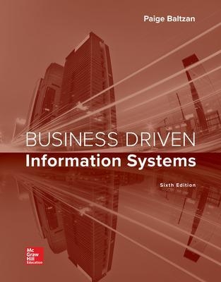 Business Driven Information Systems