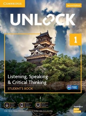 Unlock Level 1 Listening, Speaking & Critical Thinking Student’s Book, Mob App and Online Workbook w/ Downloadable Audio and Video