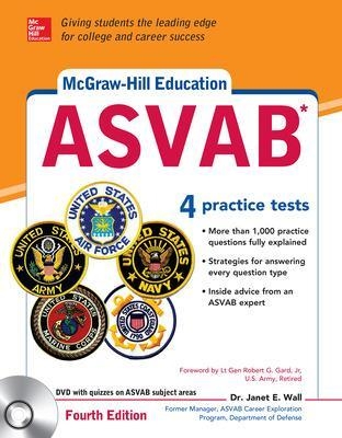 McGraw-Hill Education ASVAB with DVD, Fourth Edition - Janet Wall