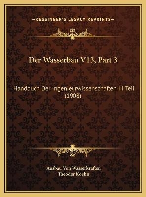 Der Wasserbau V13, Part 3 - Ausbau Von Wasserkraften