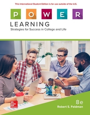 ISE P.O.W.E.R. Learning: Strategies for Success in College and Life - Robert Feldman