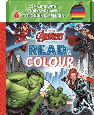 Marvel Avengers Read & Colour -  Igloo Books Ltd