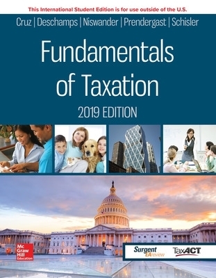ISE Fundamentals of Taxation 2019 Edition