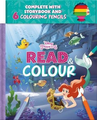 Disney Princess Ariel: Read & Colour -  Walt Disney