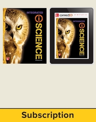 Glencoe iScience, Integrated Course 3, Grade 8, Digital & Print Student Bundle, 6-year subscription -  MCGRAW HILL