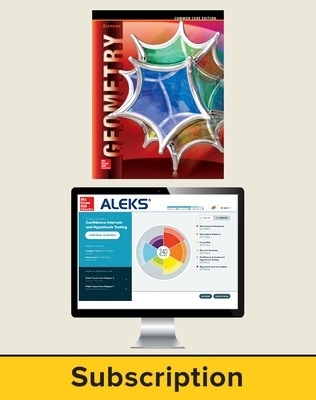PTO-MIX Geometry Student Edition with Embedded ALEKS, 6-year subscription -  GLENCOE