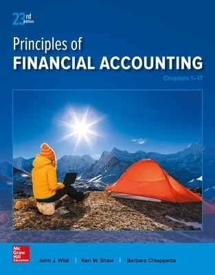 Principles of Financial Accounting (Chapters 1-17) - John Wild, Ken Shaw, Barbara Chiappetta