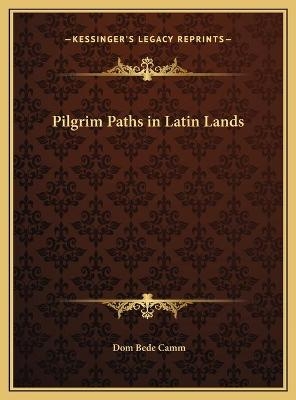 Pilgrim Paths in Latin Lands