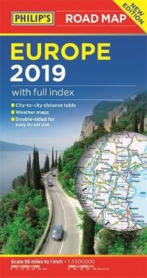 Philip's Europe Road Map -  Philip's Maps