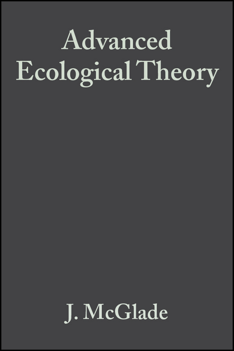 Advanced Ecological Theory - 
