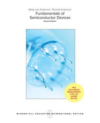 Fundamentals of Semiconductor Devices - Betty Anderson, Richard Anderson