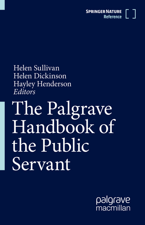 The Palgrave Handbook of the Public Servant - 