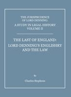Study in Legal History Volume II; The Last of England