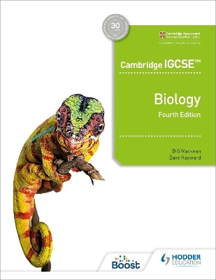 Cambridge IGCSE&trade; Biology 4th Edition - D. G. Mackean, Dave Hayward