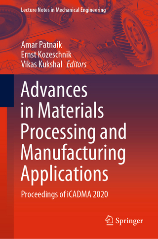 Advances in Materials Processing and Manufacturing Applications