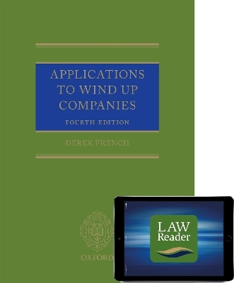 Applications to Wind Up Companies (Book and Digital Pack) - Derek French