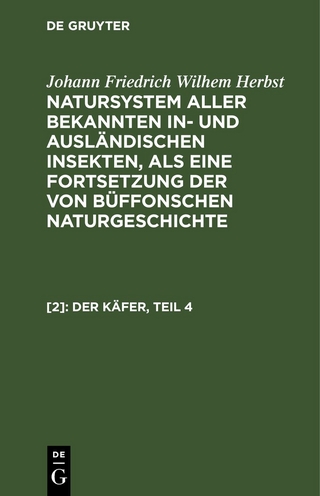 Natursystem aller bekannten in- und ausländischen Insekten, als eine... / Der Käfer, Teil 4