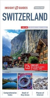 Insight Guides Travel Map Switzerland - 