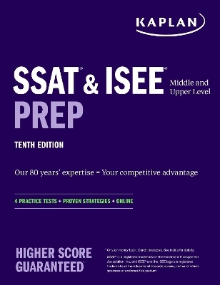 SSAT & ISEE Middle & Upper Level Prep -  Kaplan Test Prep
