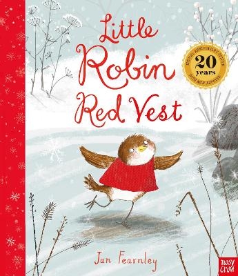 Little Robin Red Vest - Jan Fearnley
