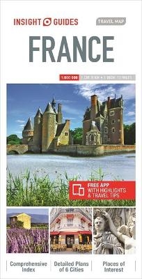 Insight Guides Travel Map France - Map of France -  Insight Guides