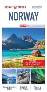 Insight Guides Travel Map Norway - 