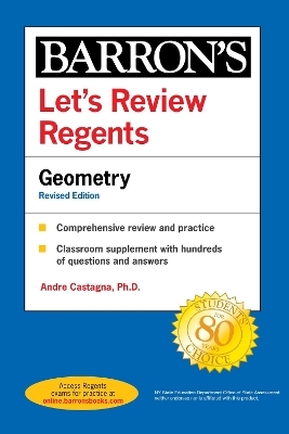 Let's Review Regents: Geometry Revised Edition -  Barron's Educational Series, Andre Castagna  Ph.D.  Ph.D.