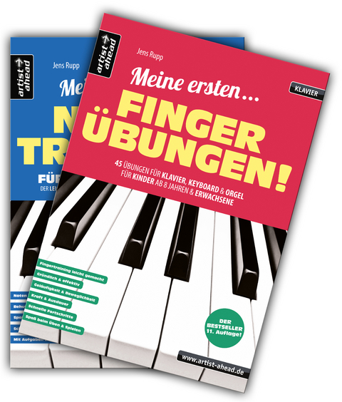 Meine ersten Finger&uuml;bungen + Mein erstes Notentraining im Set! - Jens Rupp