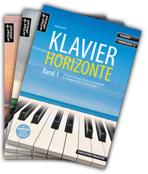 Klavier-Horizonte &ndash; Band 1-3 im Set! - Mathias Kreft