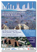 13th International N.O.T.E.S. - W.I.D.E.R.-Barcelona - 