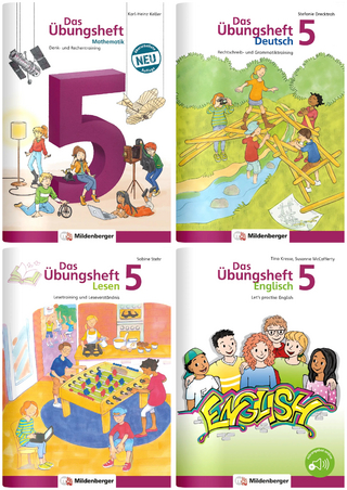 Sicher ins 6. Schuljahr – Paket: Rechnen – Schreiben – Lesen – Grammatik – Englisch · Klasse 5