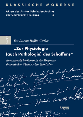 „Zur Physiologie (auch Pathologie) des Schaffens“