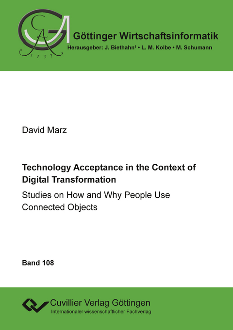 Technology Acceptance in the Context of Digital Transformation - David Marz