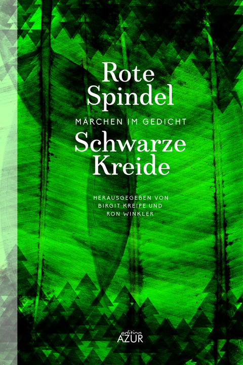 Rote Spindel, Schwarze Kreide - 