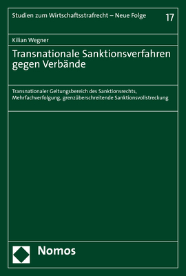 Transnationale Sanktionsverfahren gegen Verb&auml;nde - Kilian Wegner