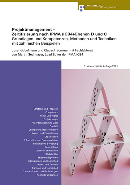 Projektmanagement &ndash; Zertifizierung nach IPMA(ICB4)-Ebenen D und C - Josef Gubelmann, Claus-J. Sommer, Martin Sedlmayr