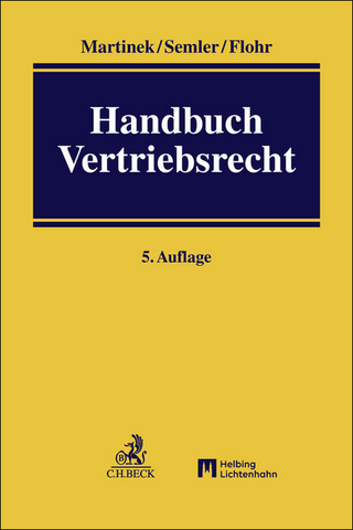 Handbuch Vertriebsrecht