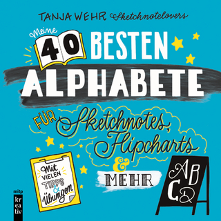 Meine 40 besten Alphabete für Sketchnotes, Flipcharts & mehr
