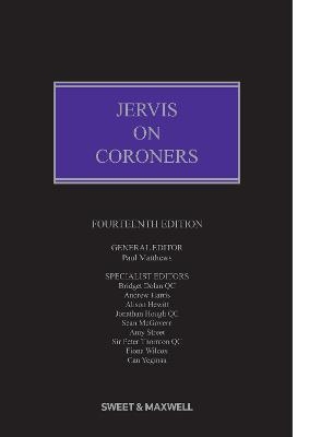 Jervis On Coroners - Paul Matthews