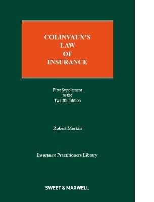 Colinvaux's Law of Insurance - Professor Robert M Merkin