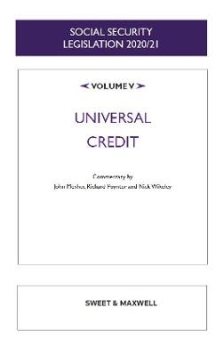 Social Security Legislation 2020/21 Volume V