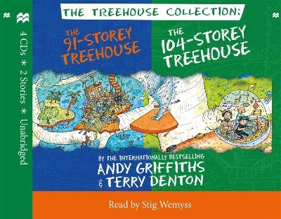 The 91-Storey & 104-Storey Treehouse CD Set - Andy Griffiths