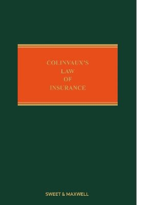 Colinvaux's Law of Insurance - Professor Robert M Merkin