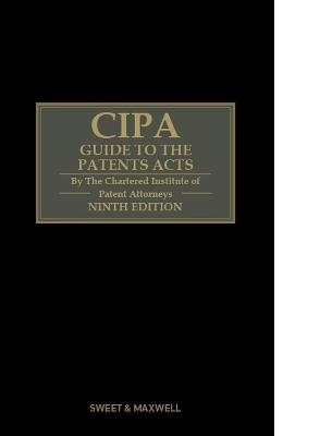 CIPA Guide to the Patents Acts