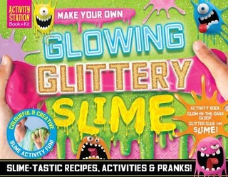 Make Your Own Glowing Glittery Slime