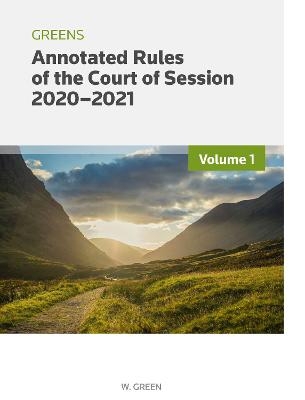 Greens Annotated Rules of the Court of Session