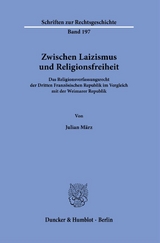 Zwischen Laizismus und Religionsfreiheit. - Julian M&auml;rz