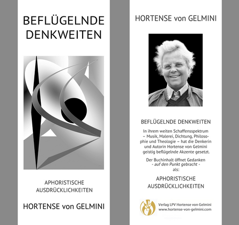 Befl&uuml;gelnde Denkweiten - Hortense von Gelmini